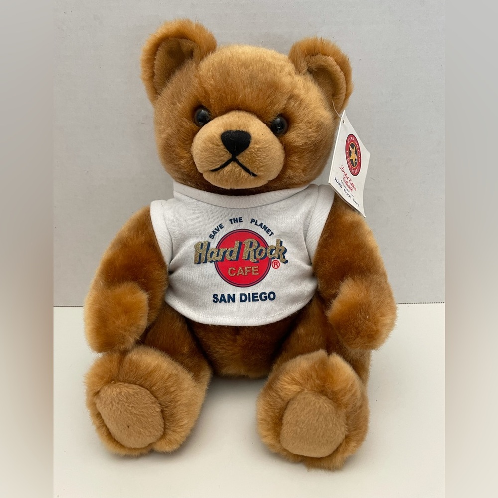 Hard Rock Cafe Plus Bear, 2004, San Diego, With Tags.